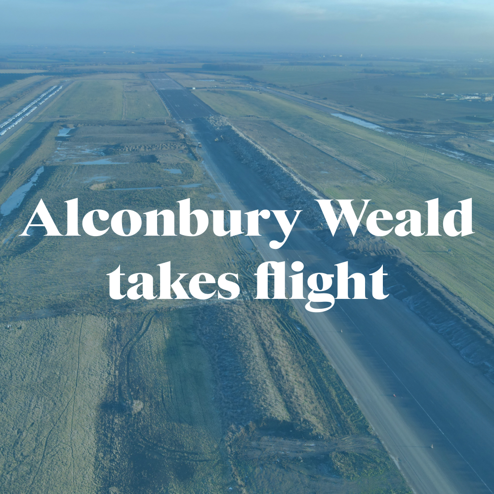 Alconbury Weald Takes Flight