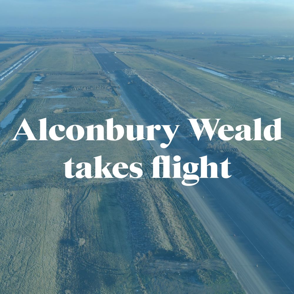 Alconbury Weald Takes Flight